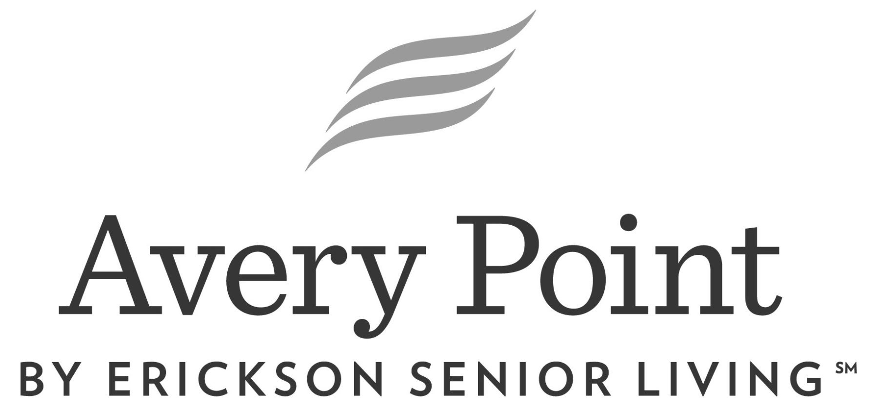 Avery Point by Erickson Senior Living logo grayscale