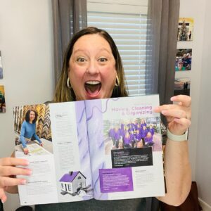 Lynda Reider is excited Cut The Clutter RVA voted #1 organizer in 2024 by readers of R-Home magazine